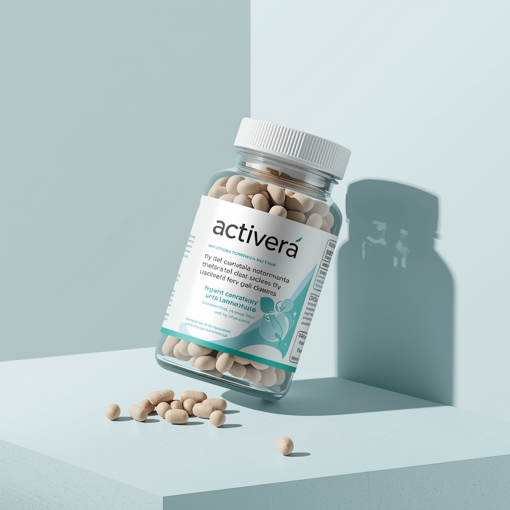 Activera food supplement bottle